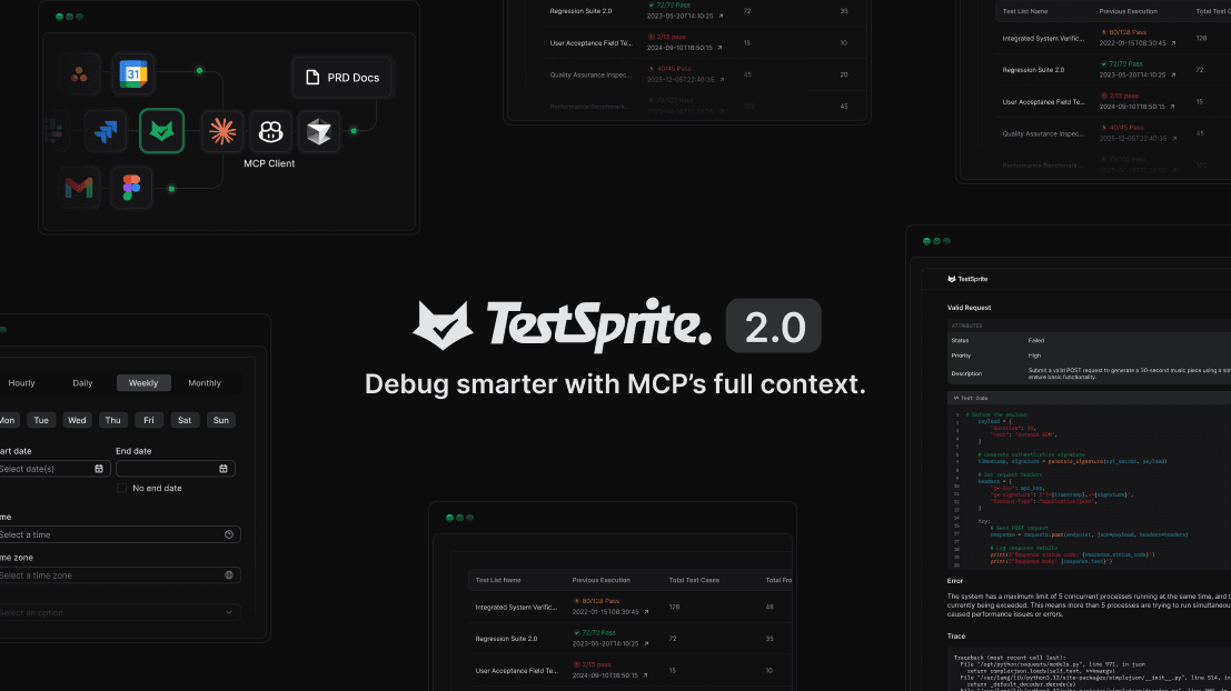 Introducing TestSprite 2.0 — AI That Tests, Fixes, and Delivers cover