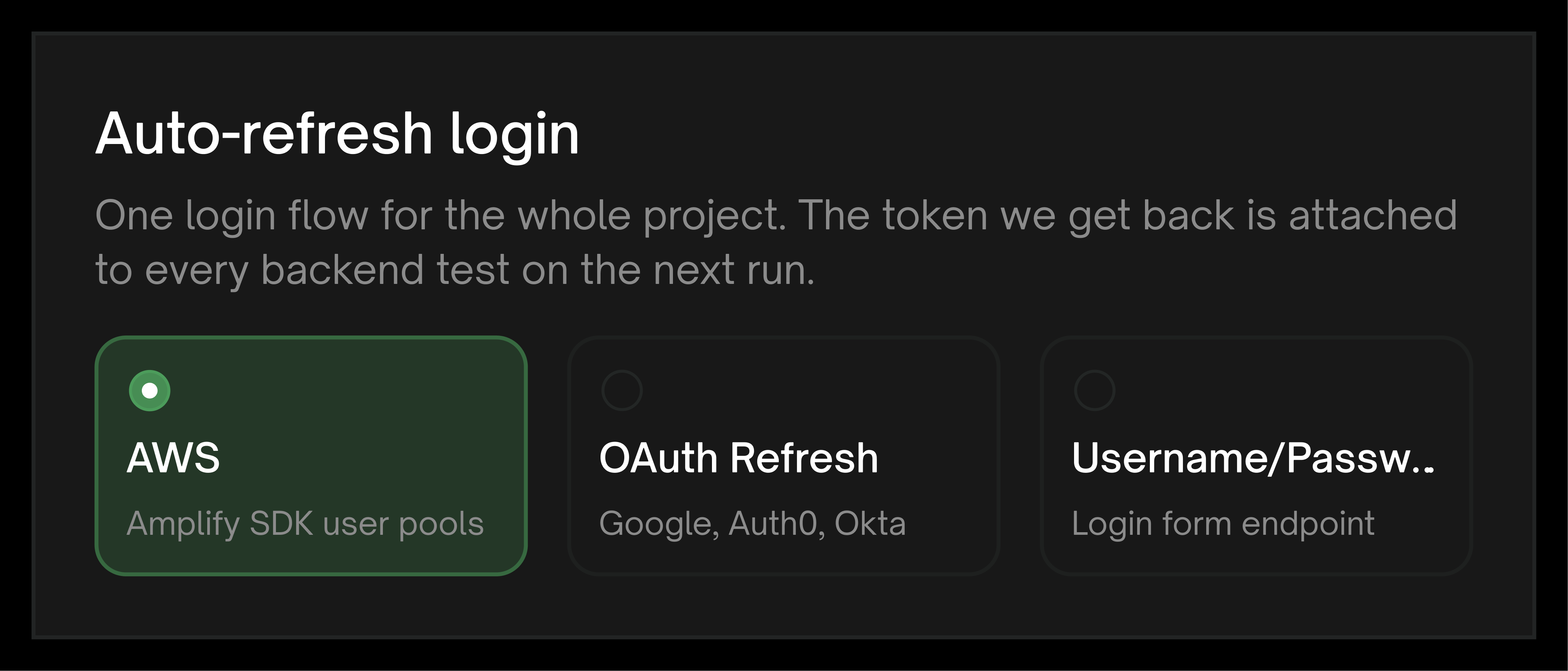Auto Authentication