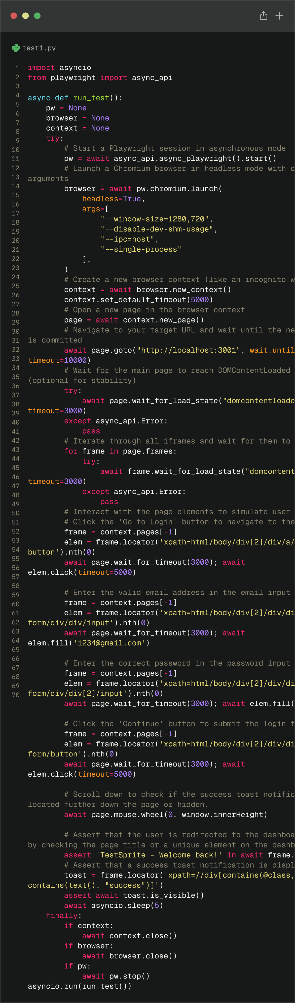 Automated Coding and Analysis